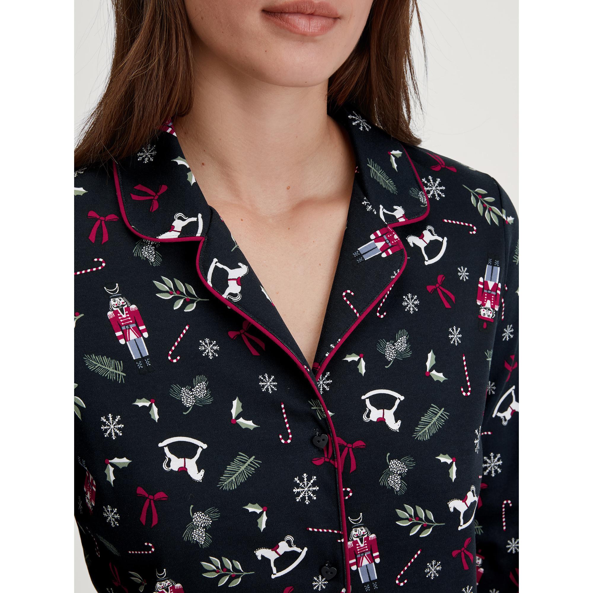 CALIDA Family & Friends Pyjama Imprimé Manches Longues  