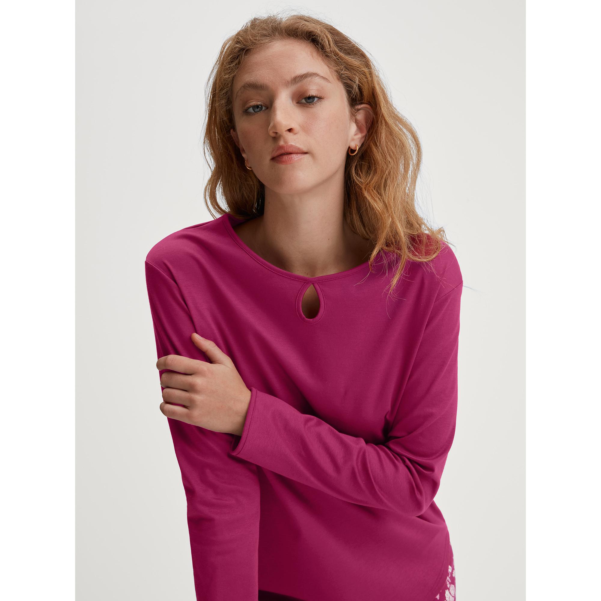 CALIDA Sweet Dreams Pyjama à manches longues avec pantalon à imprimé floral  