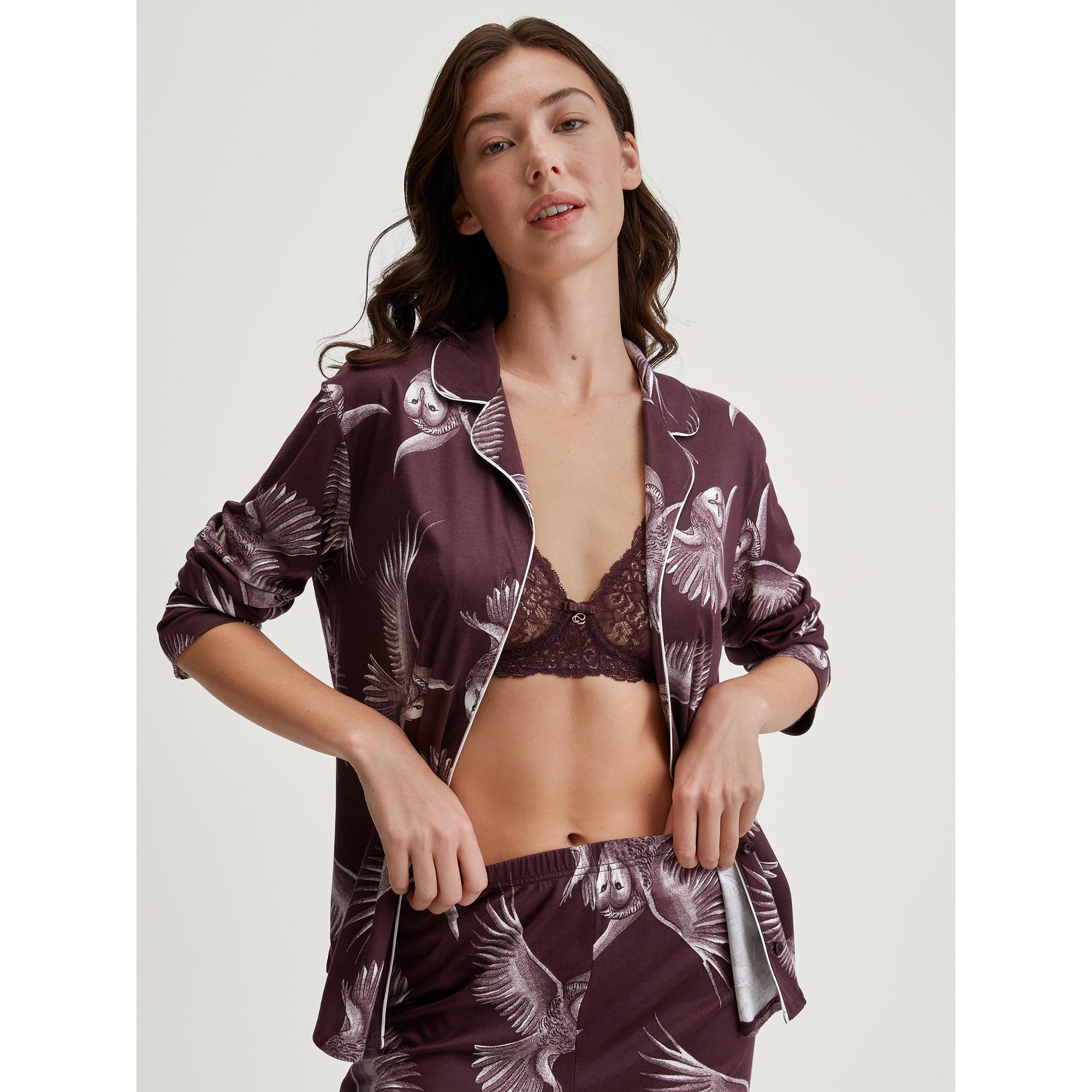 CALIDA Chemise de nuit Manches longues  