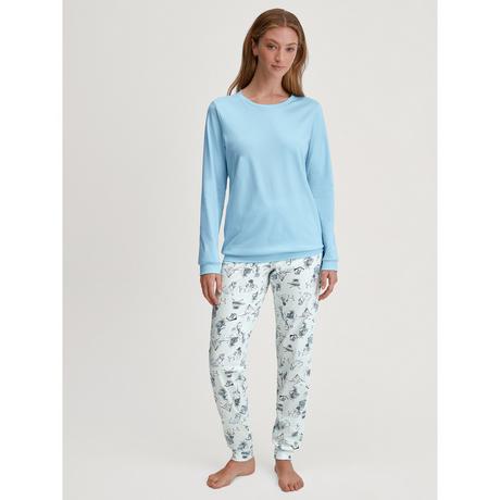 CALIDA Swiss Resort Pyjama Set Manches Longues  