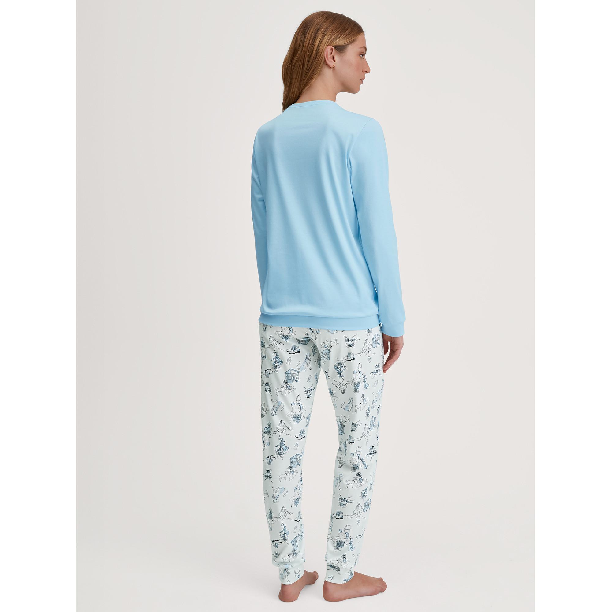 CALIDA Swiss Resort Pyjama Set Manches Longues  