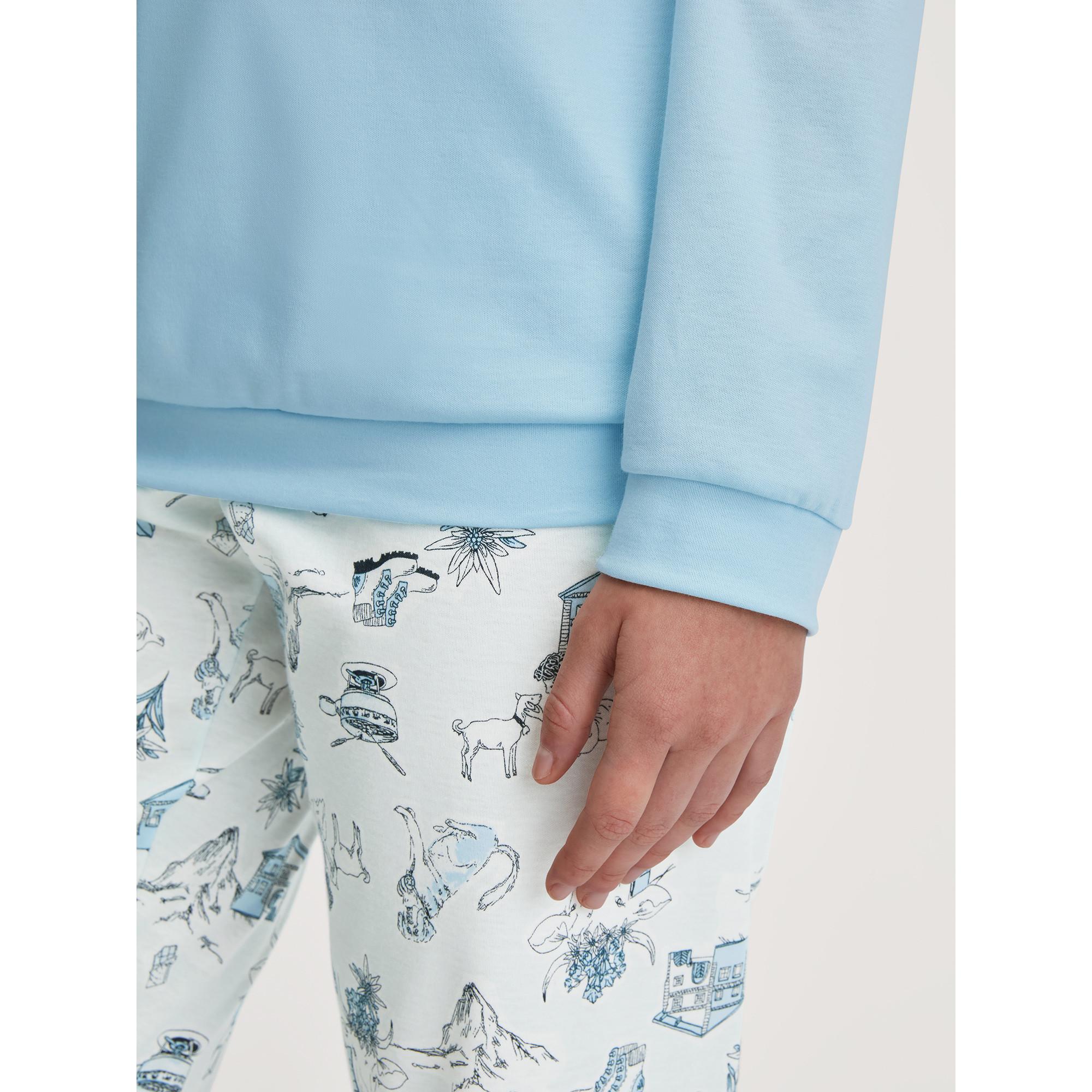 CALIDA Swiss Resort Pyjama Set Manches Longues  