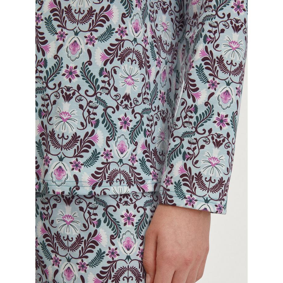 CALIDA Autumn Dreams Pigiama Lungo Maniche Lunghe Stampa Floreale  