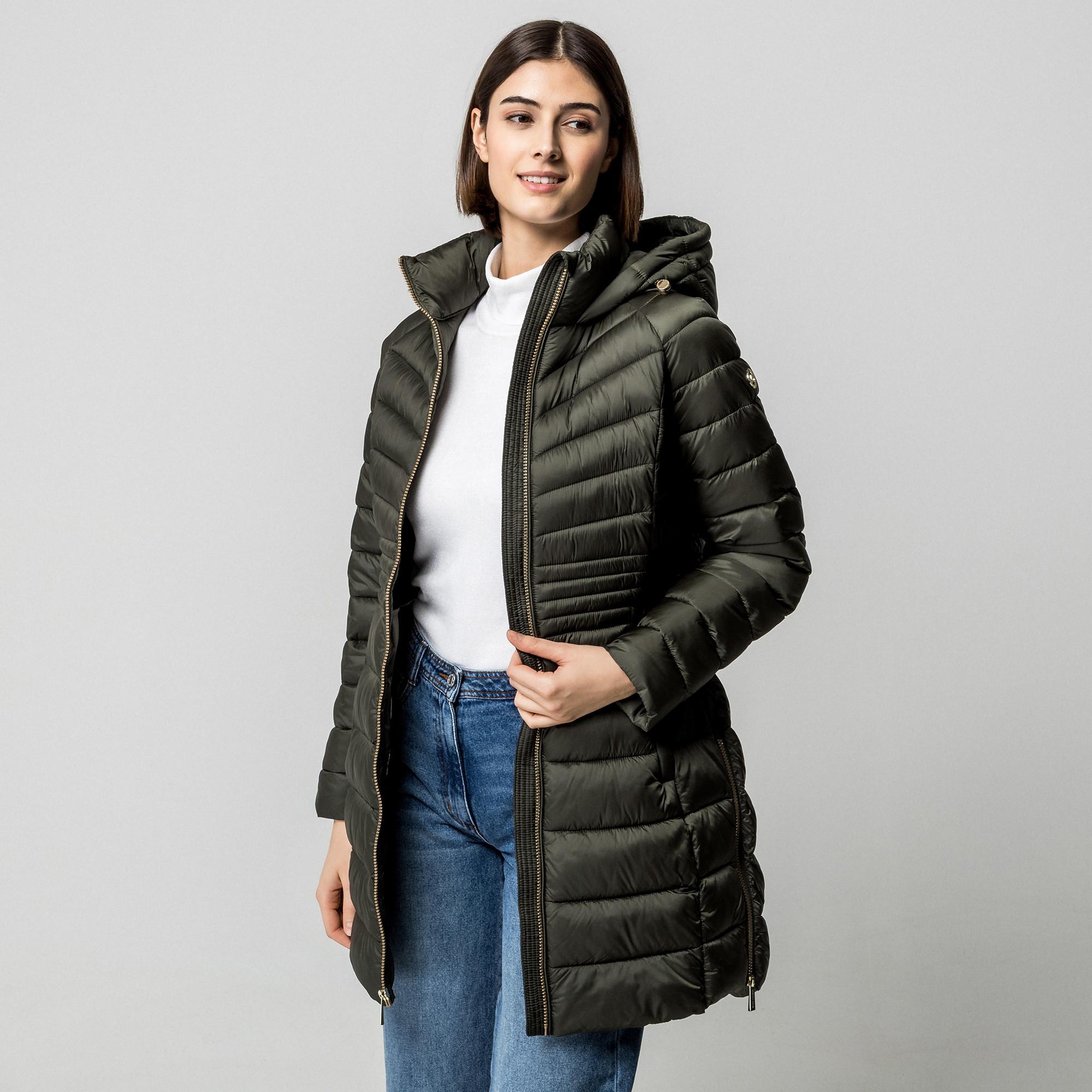 MICHAEL KORS Cappotto imbottito con cappuccio  