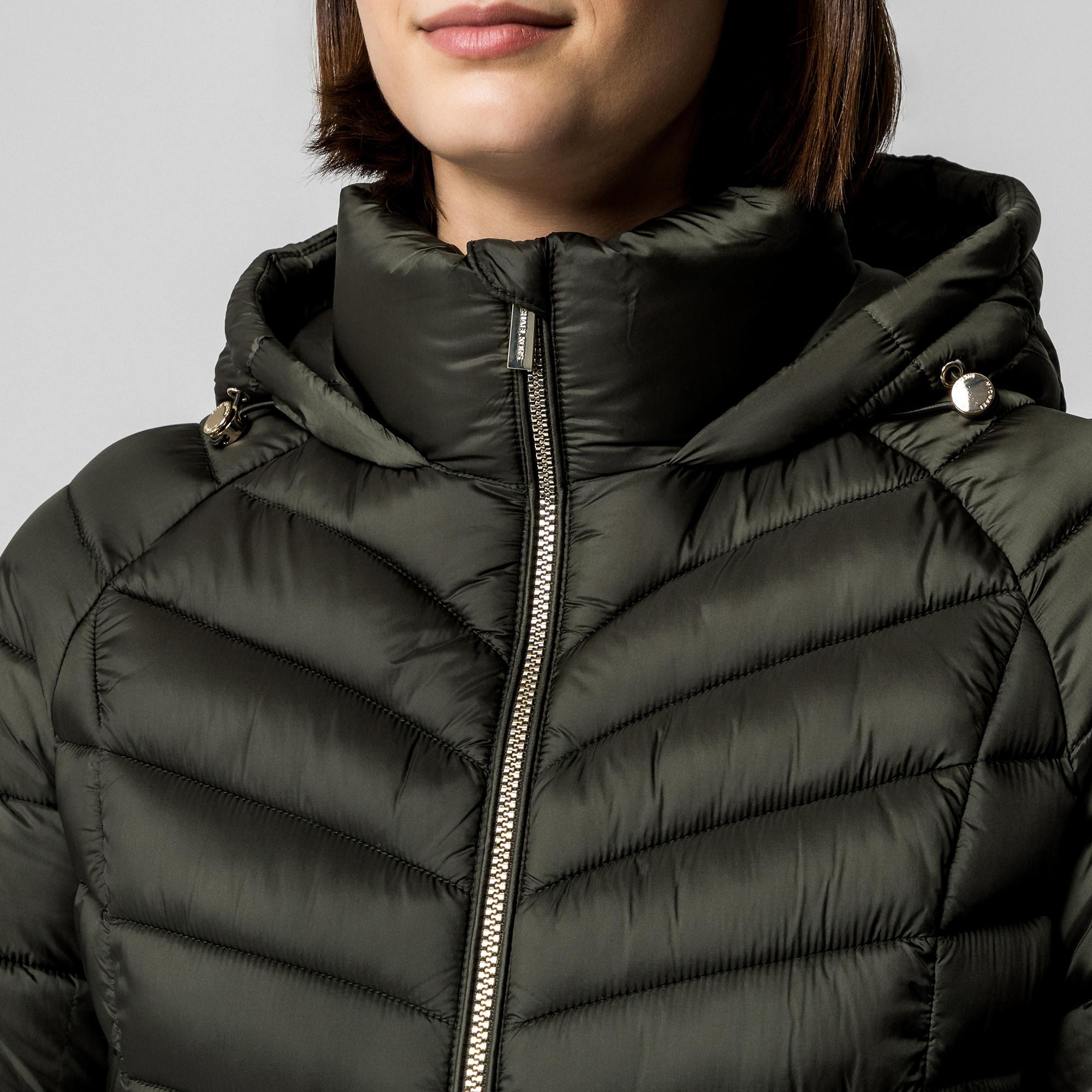 MICHAEL KORS Cappotto imbottito con cappuccio  