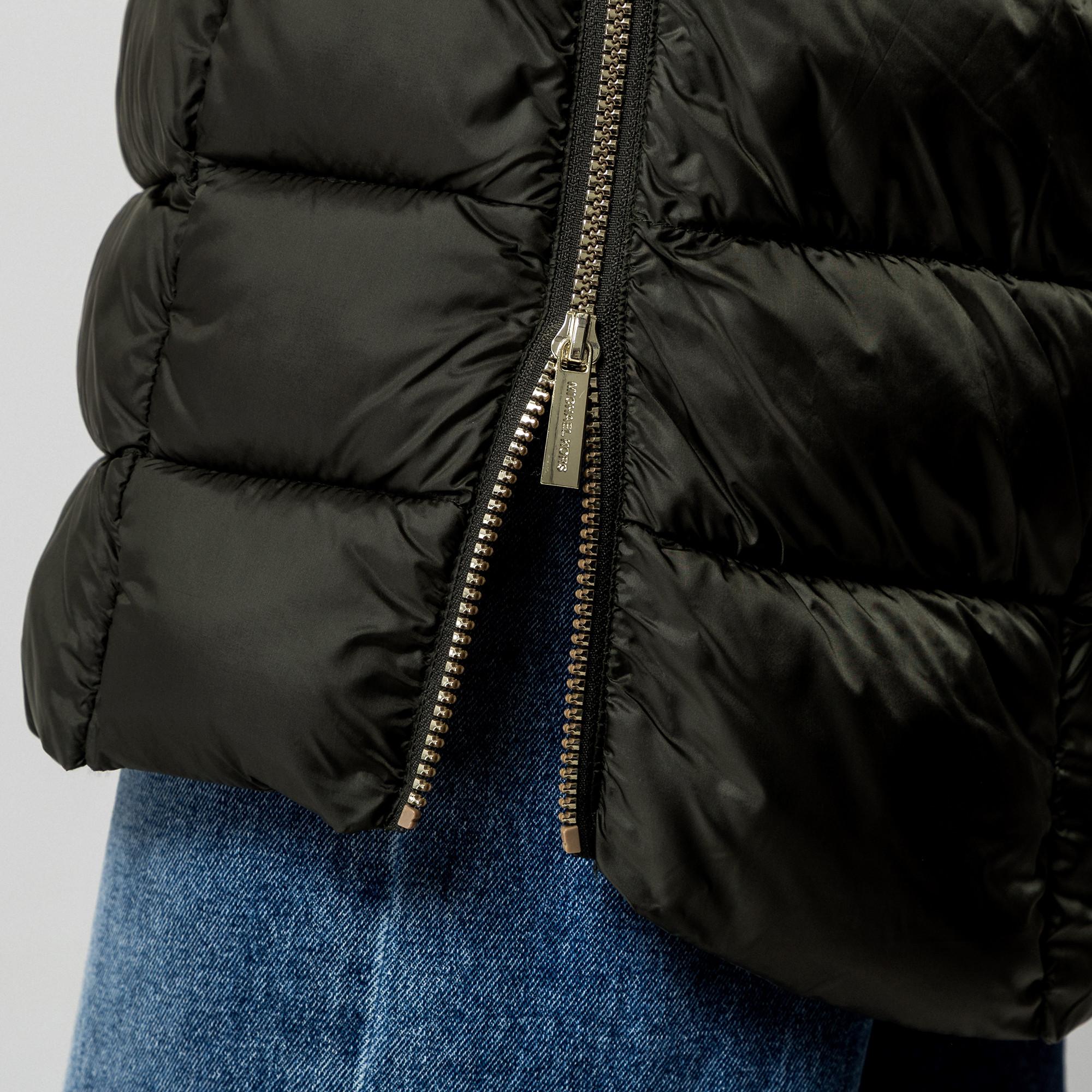 MICHAEL KORS Cappotto imbottito con cappuccio  