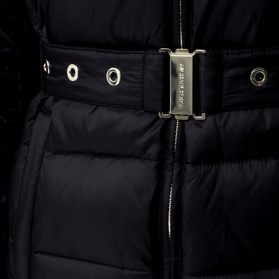 MICHAEL KORS Veste matelassée à capuche en fausse fourrure  