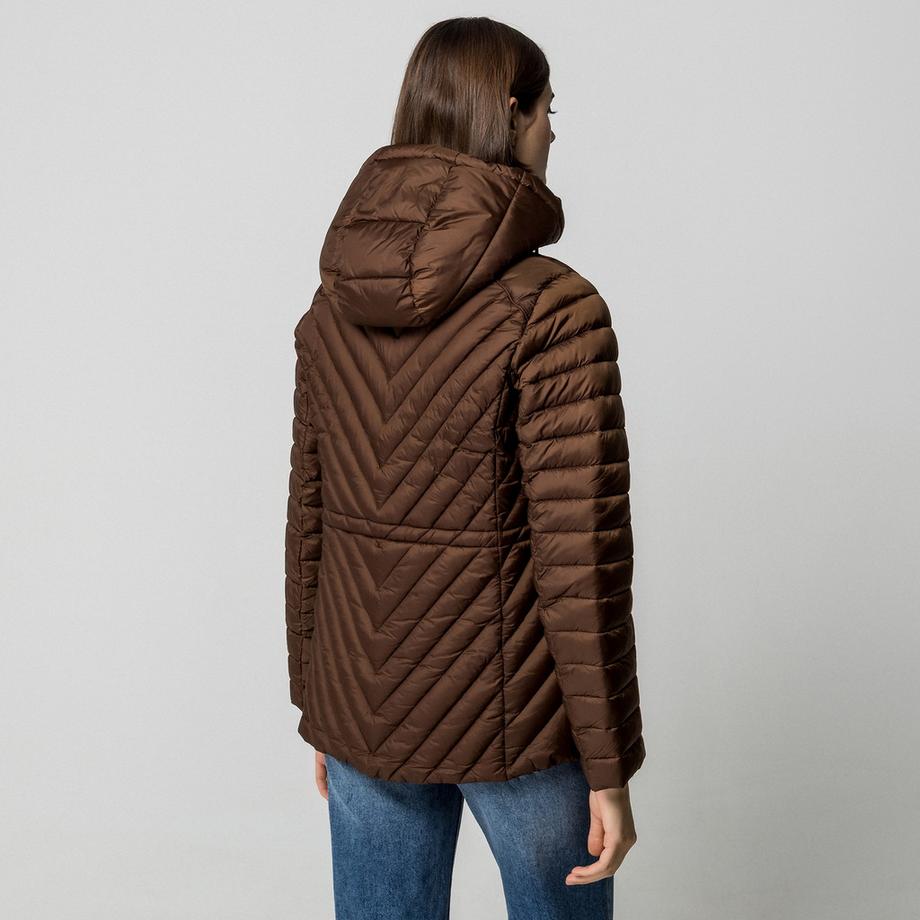 MICHAEL KORS Giacca trapuntata con cappuccio  