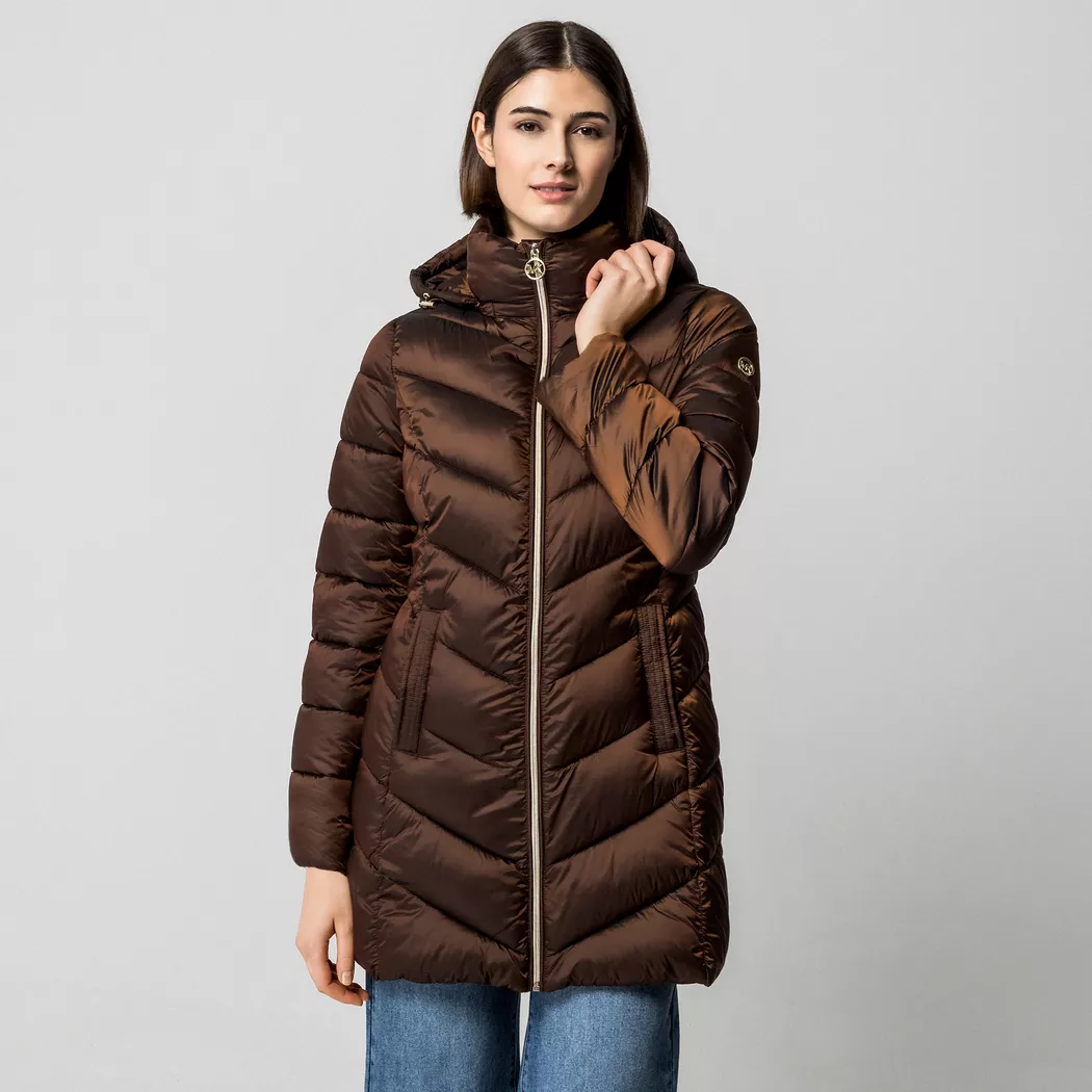 Michael Kors - Mantel, für Damen, Hellbraun, Größe XL