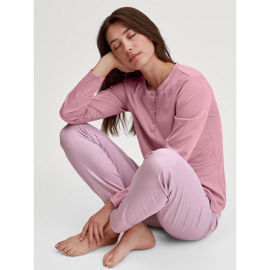 CALIDA Striped Dreams Langarm Pyjama Set  