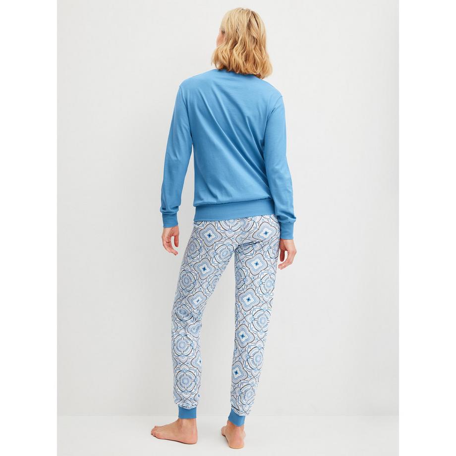 CALIDA Cotton Special Ensemble Pyjama Rayé  