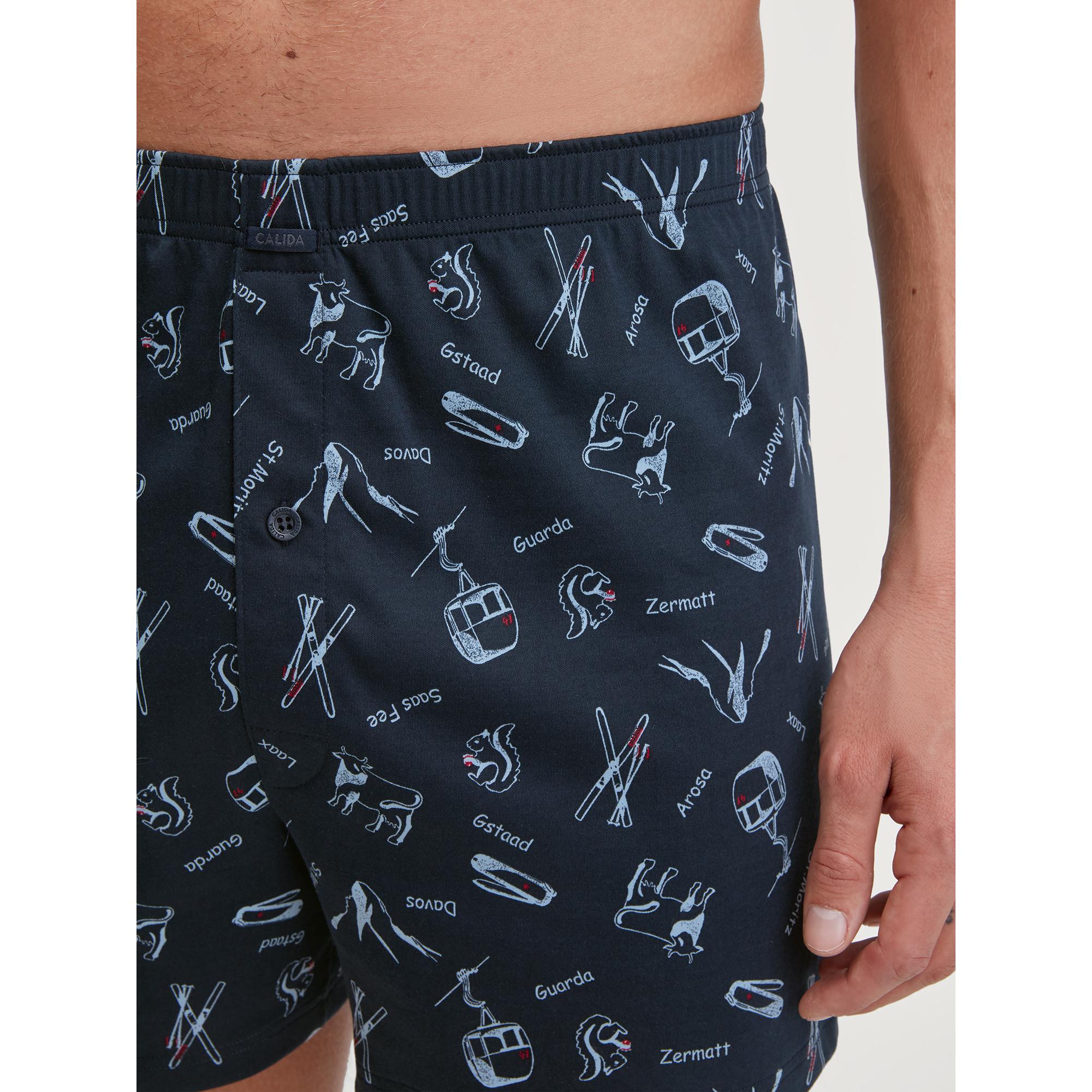 CALIDA Boxershorts Swiss Resort Print  