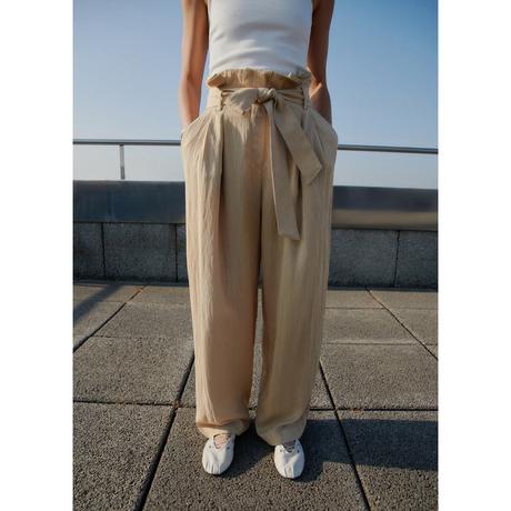 MANGO Paperbag Weite Hose  