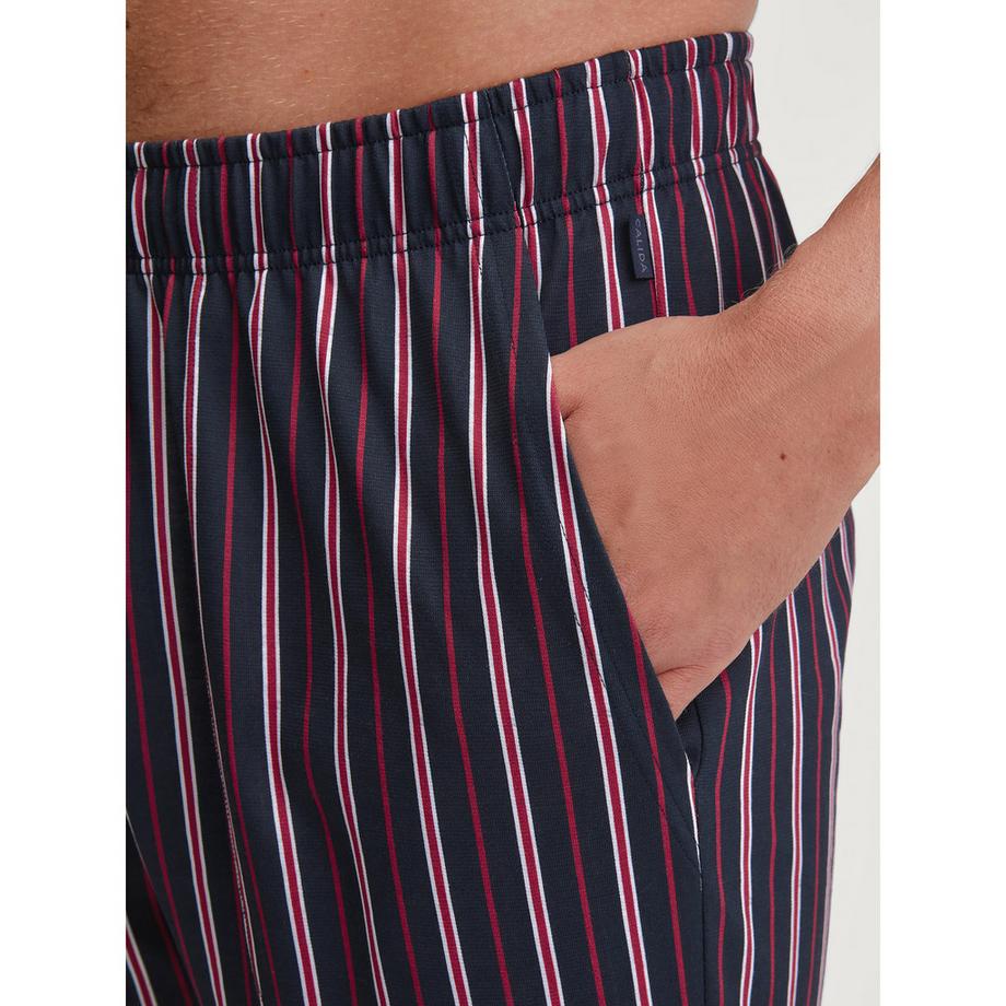 CALIDA Bermuda Gestreifte Shorts  