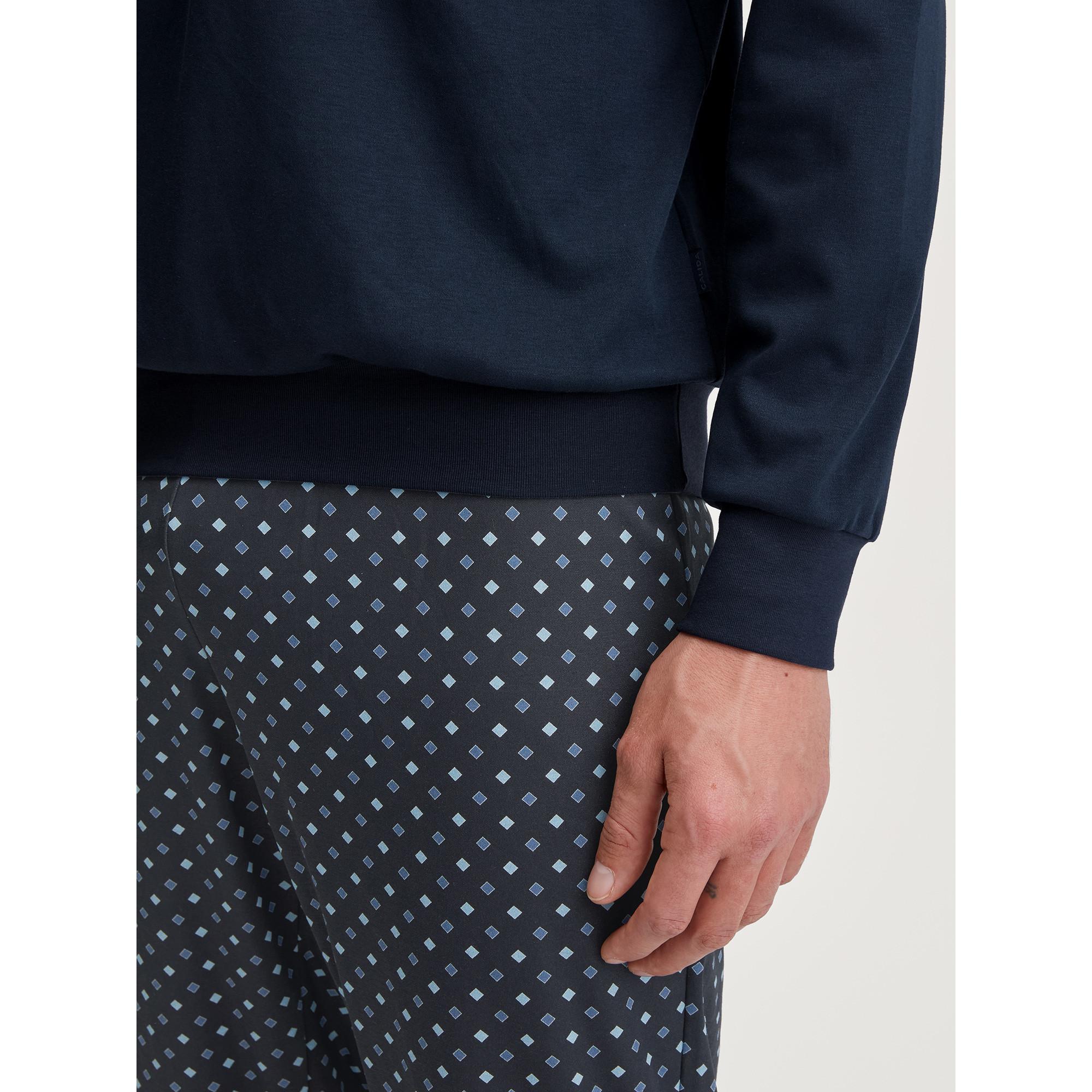 CALIDA Relax Streamline 2 Ensemble de pyjama manches longues  