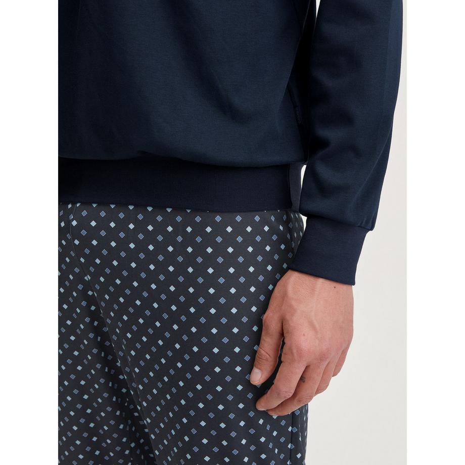 CALIDA Relax Streamline 2 Langarm Pyjama-Set  