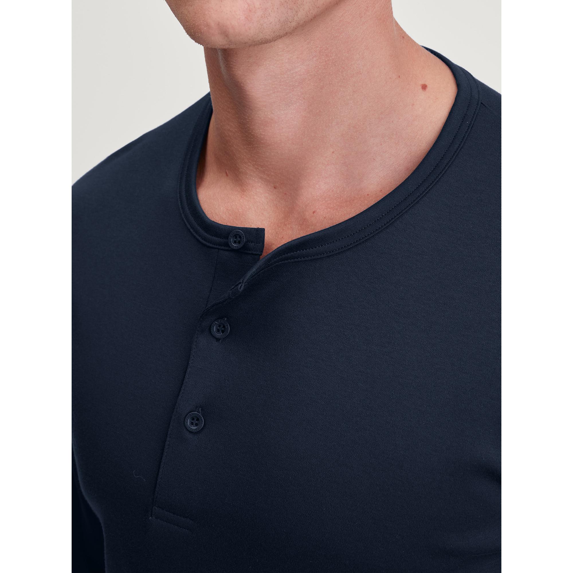 CALIDA Langarm Henley Pyjama Set  