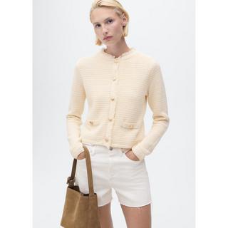 MANGO KOKOTXA Schwerer Strick Cardigan  