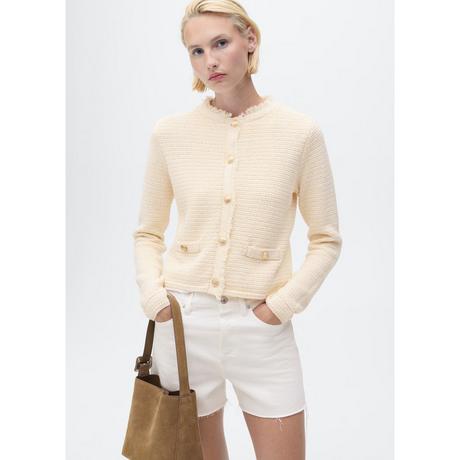 MANGO KOKOTXA Schwerer Strick Cardigan  