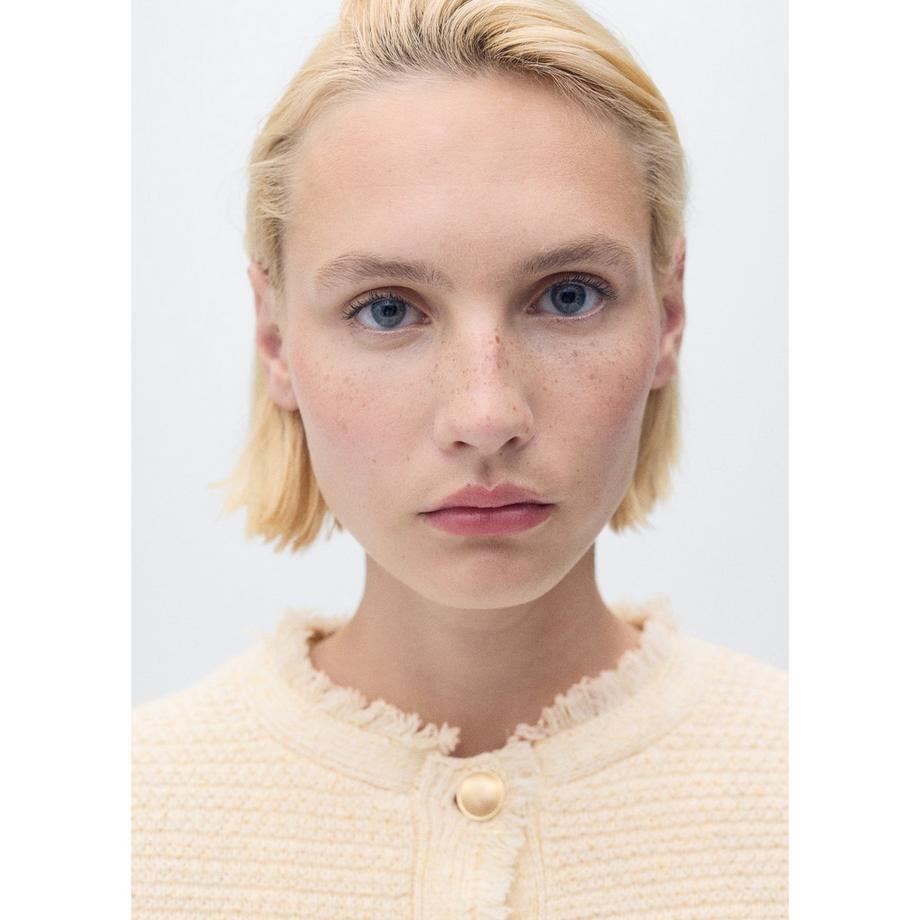 MANGO KOKOTXA Cardigan in maglia pesante  