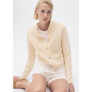 MANGO KOKOTXA Schwerer Strick Cardigan  