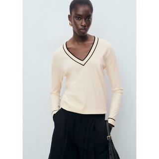 MANGO BERTO V-Ausschnitt Pullover  