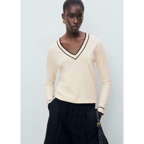 MANGO BERTO V-Ausschnitt Pullover  