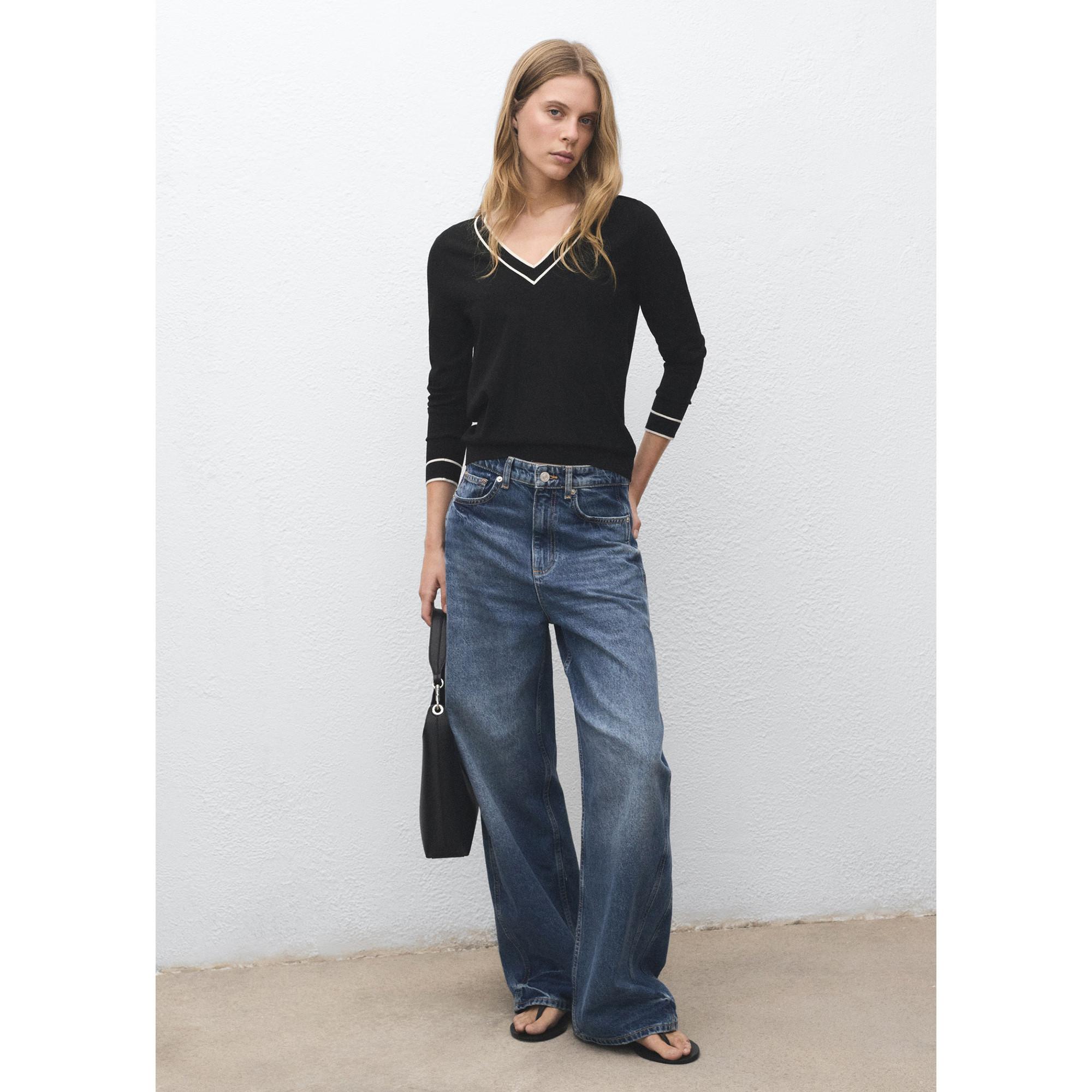 MANGO Berto Maglione Scollo a V  