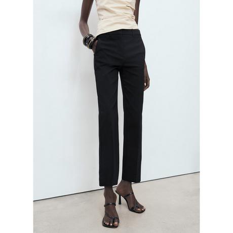 MANGO Newcola Gerade Geschnittene 7/8 Hose  