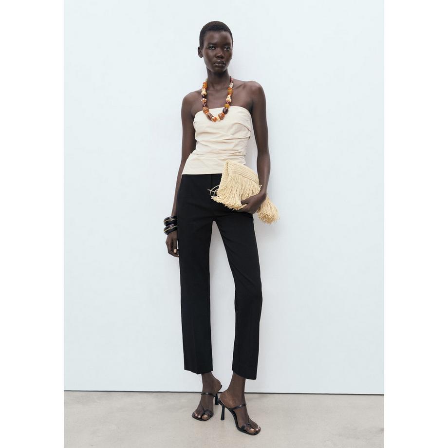 MANGO Newcola Pantaloni Dritti 7/8  