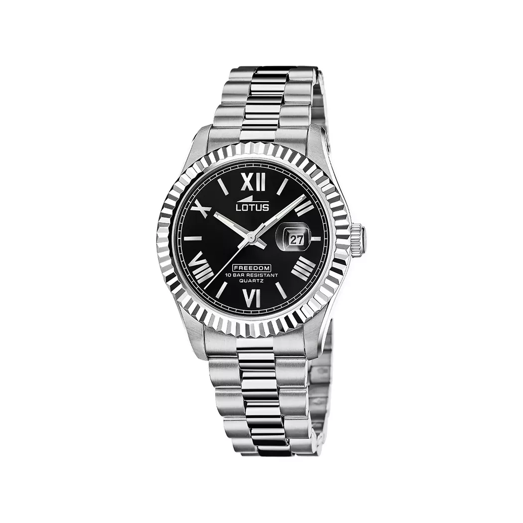 Lotus - Analoguhr, Freedom Collection, 41mm, Silber
