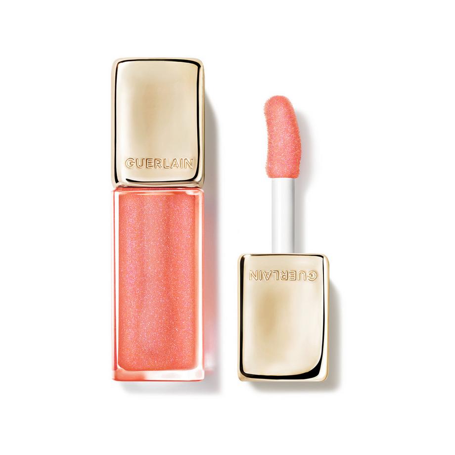 Guerlain  KissKiss Bee Glow Oil - Édition Limitée Huile à lèvres teintée au miel 92% d’origine naturelle 