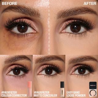 Huda Beauty  Easy Bake Loose Powder Duo - Poudre Libre Fixante 