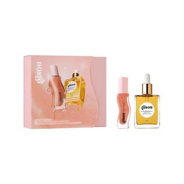 Glossy & Glazed - Coffret duo huile cheveux et huile à lèvres