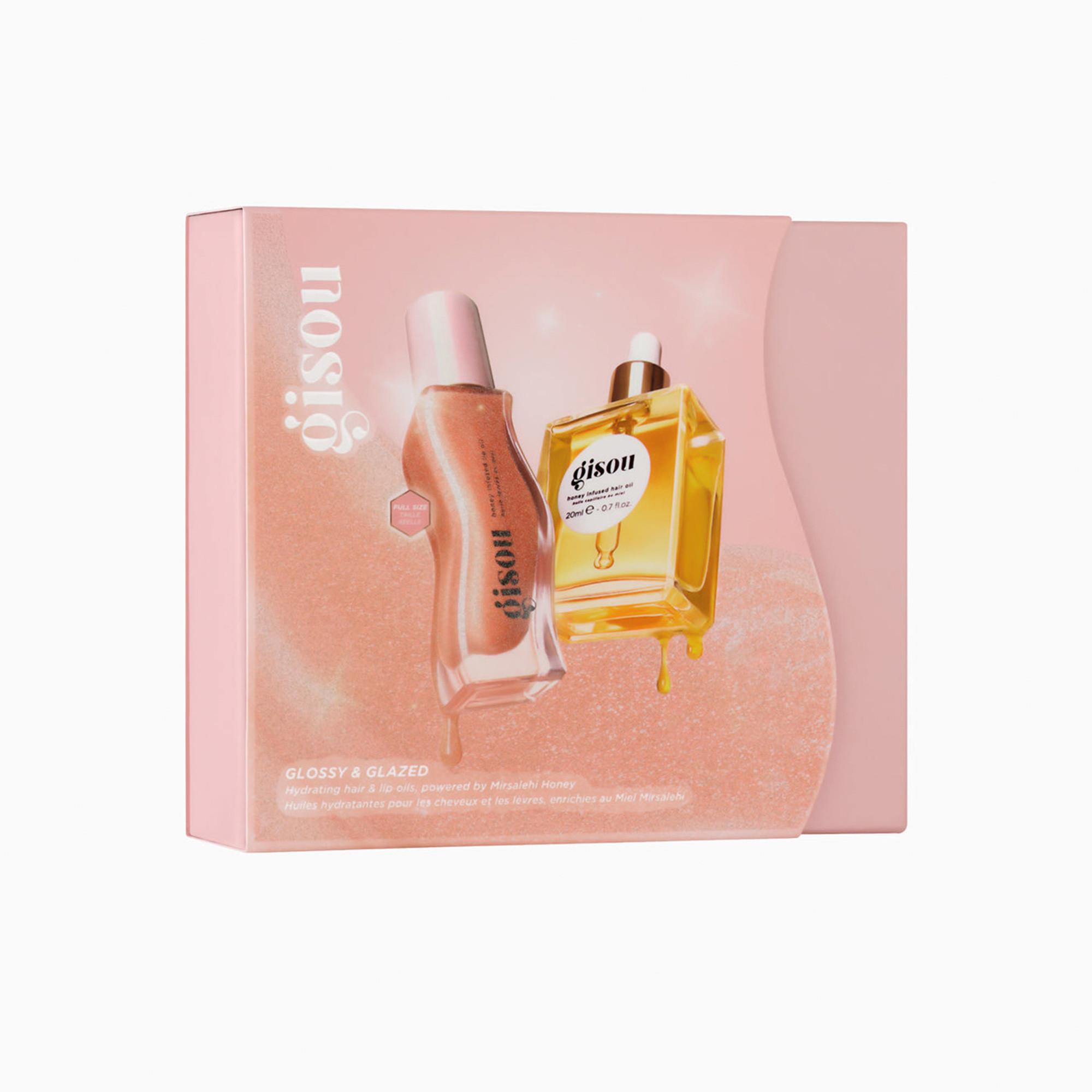 GISOU  Glossy & Glazed - Duo Set Honey Infused Hair Oil & Lip Oil 