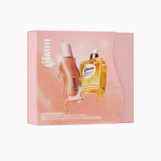 GISOU  Glossy & Glazed - Duo Set Honey Infused Hair Oil & Lip Oil 