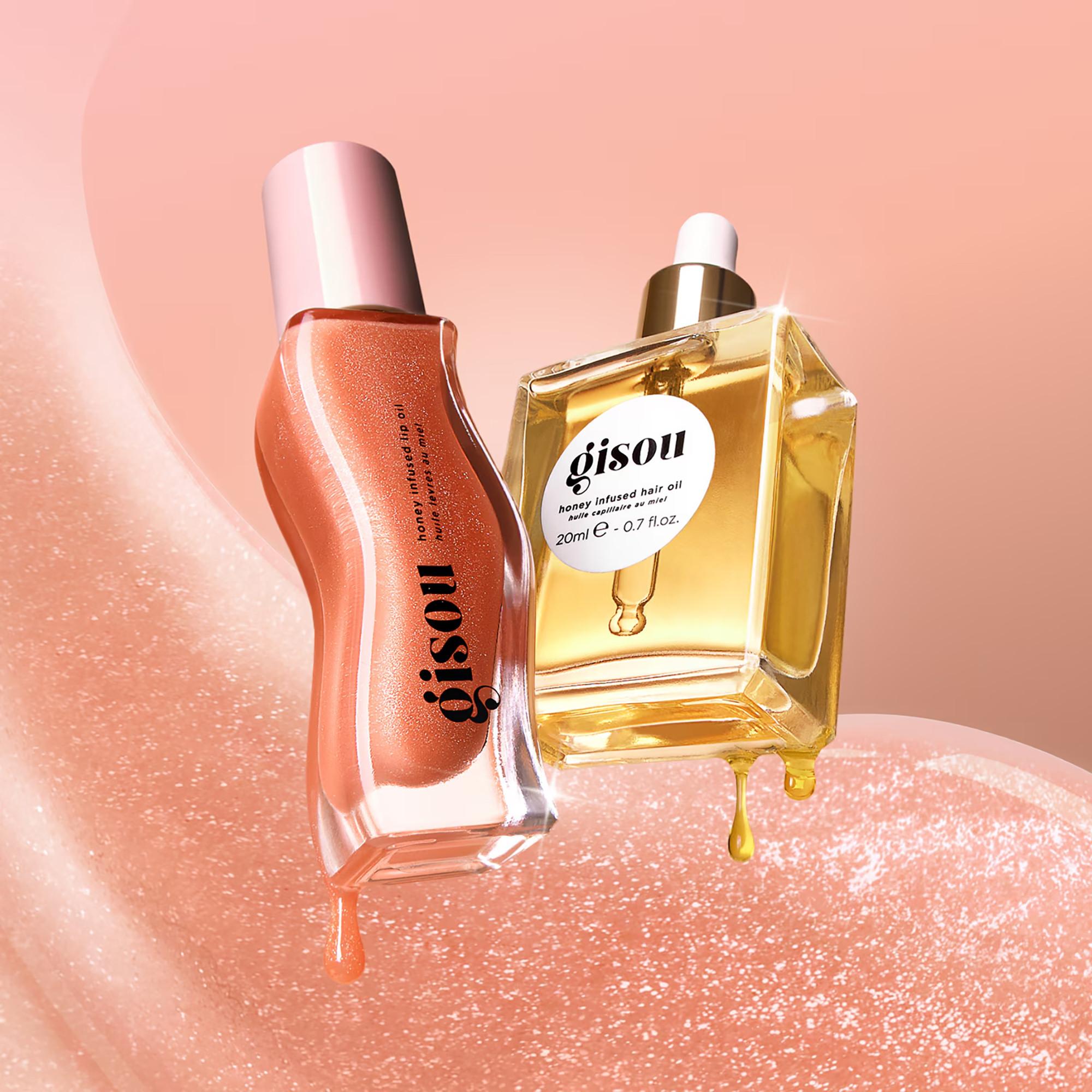 GISOU  Glossy & Glazed - Duo Set Honey Infused Hair Oil & Lip Oil 