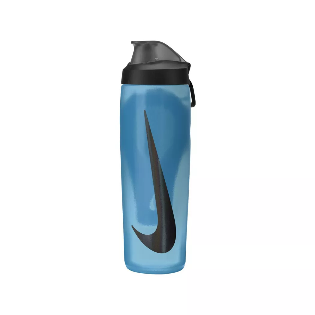 Nike - Trinkflasche,  REFUEL BOTTLE LOCKING LID 24oz/709ml, 709 ml, Blau