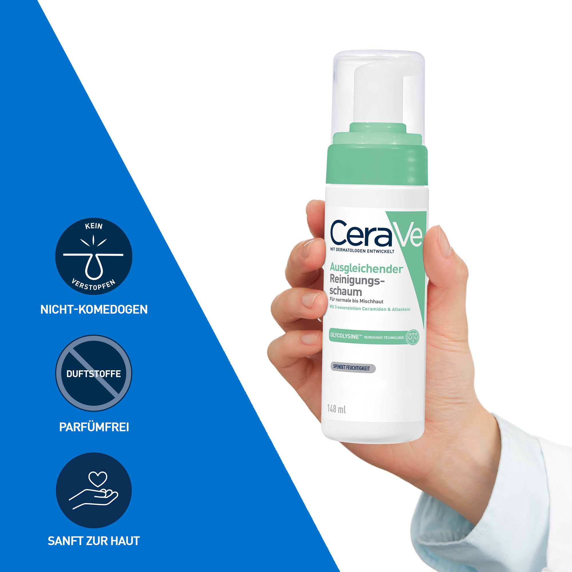 CeraVe  Schiuma detergente riequilibrante 