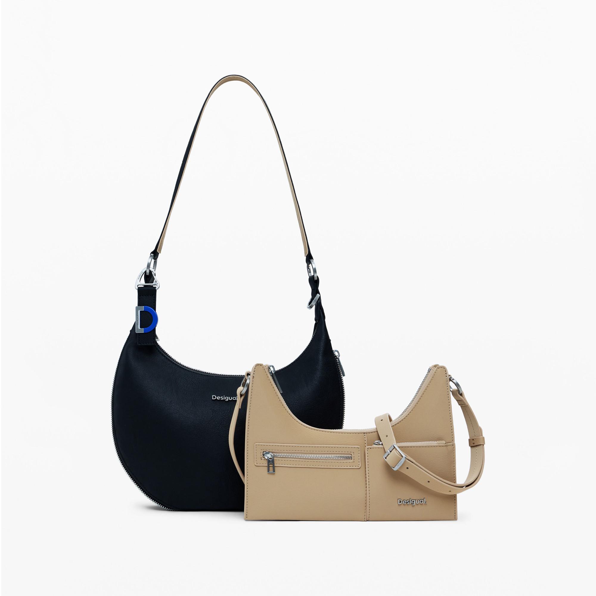 Desigual Borsa a mano bicolore  