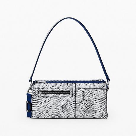 Desigual Borsa a Tracolla 3-in-1 Stampa Serpente  