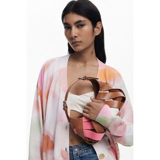 Desigual Borsa a Tracolla Intrecciata  