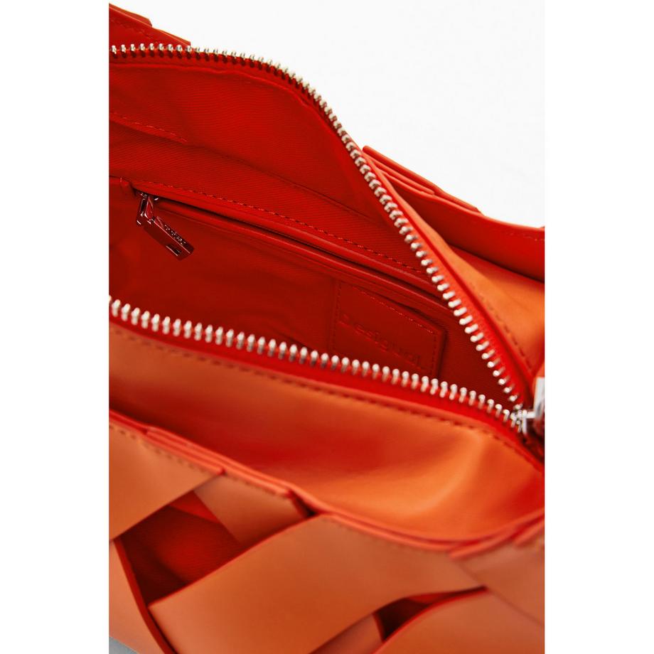 Desigual Borsa Hobo Intrecciata  