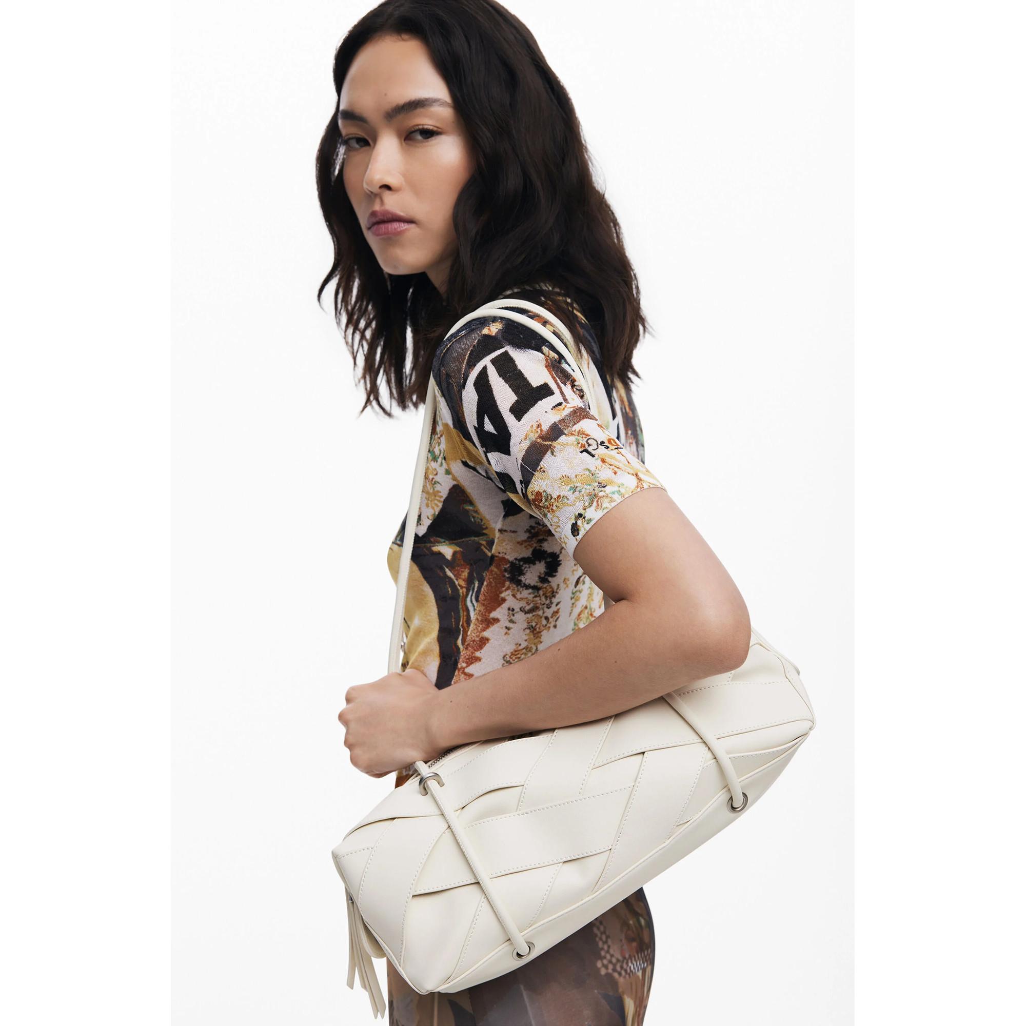 Desigual Sac à main Design Tressé  