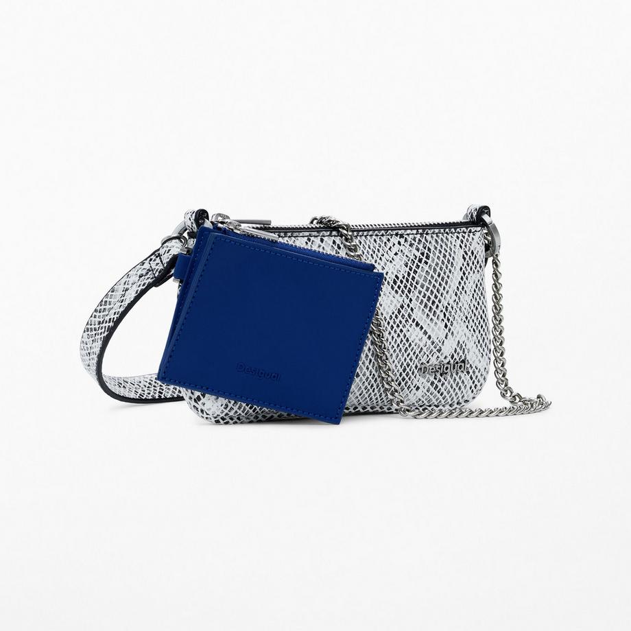 Desigual Schlangenprint Portemonnaie  