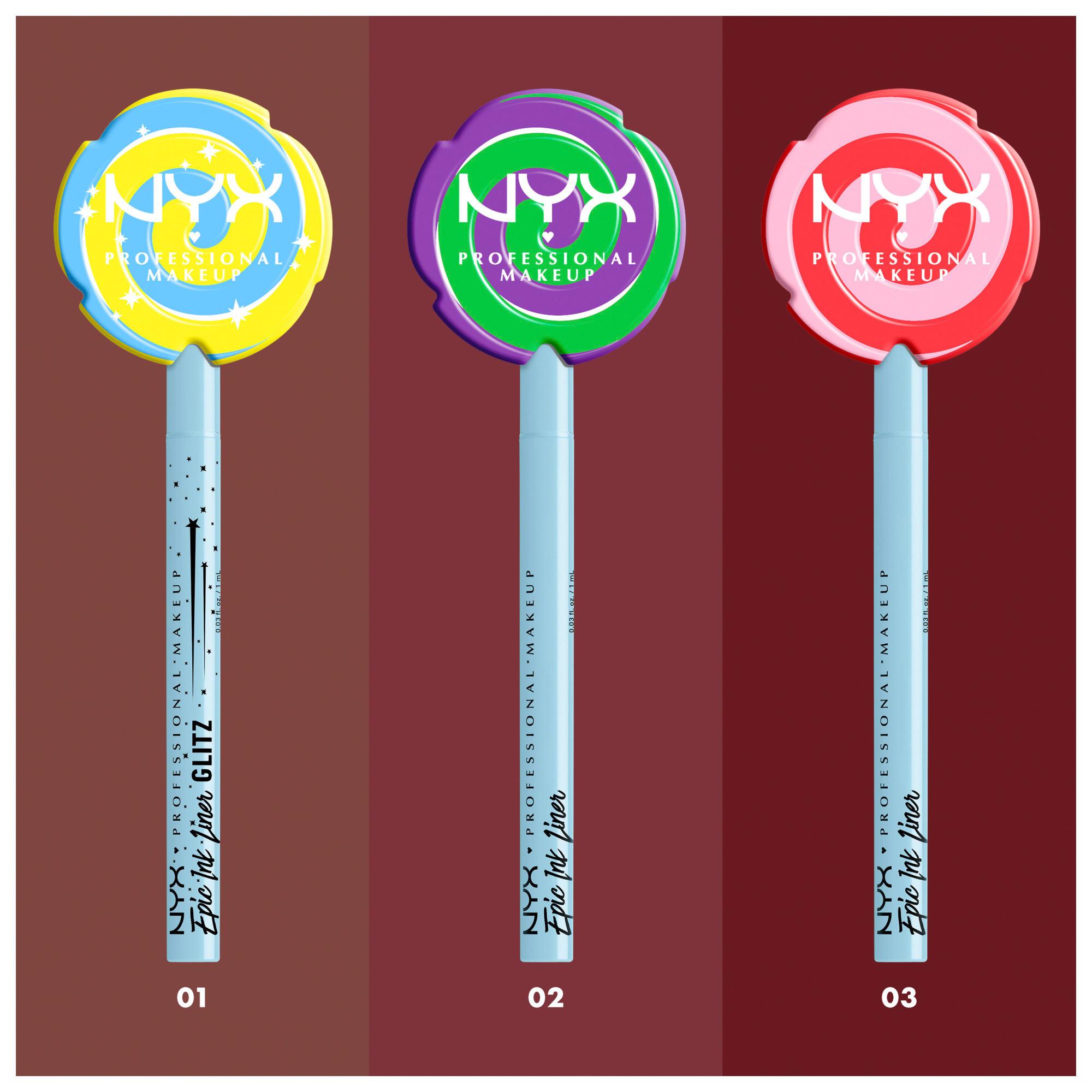 NYX-PROFESSIONAL-MAKEUP  Holiday 2025 Epic Ink Lollipop Liner  