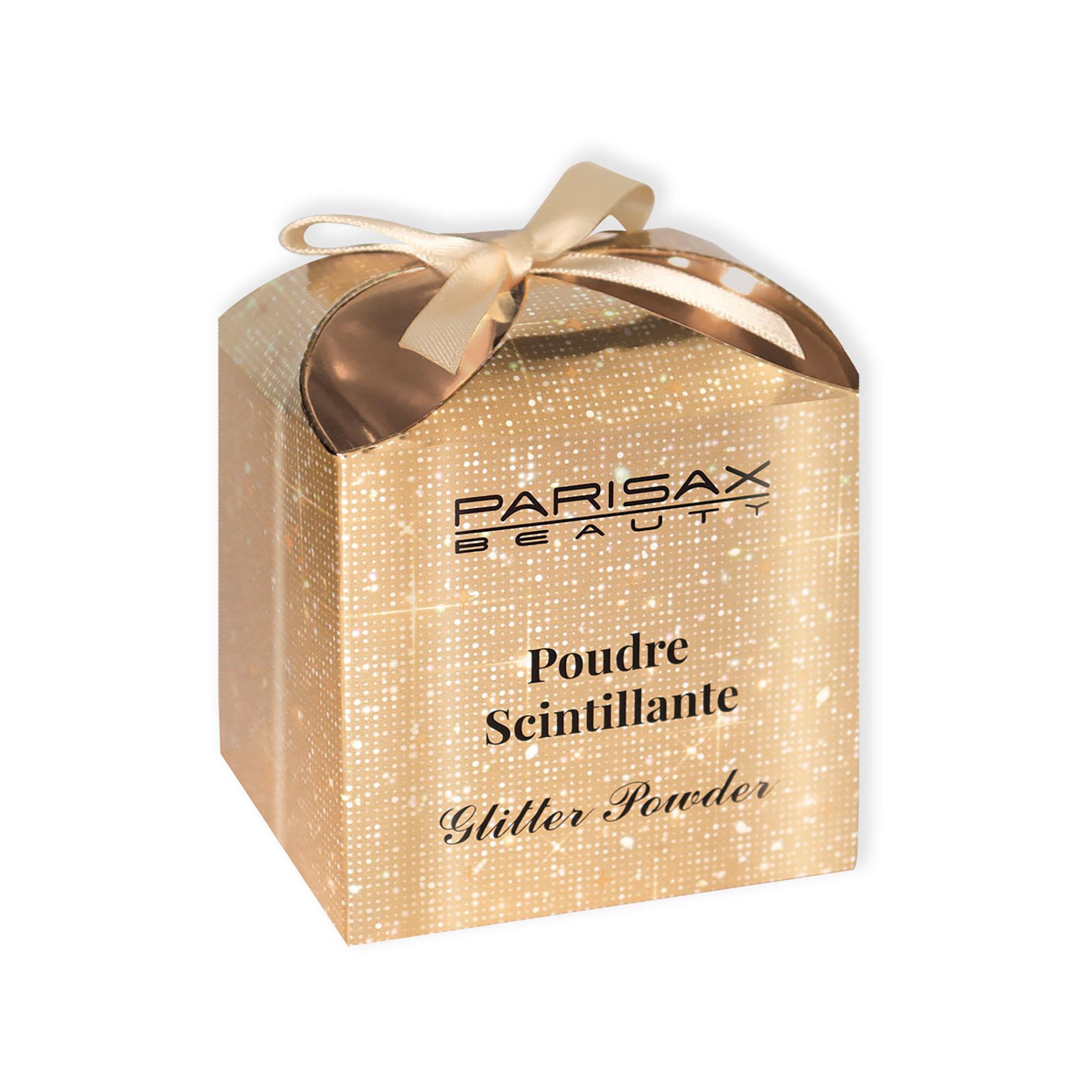 PARISAX  Glitzerpuder mit Puderquaste 
