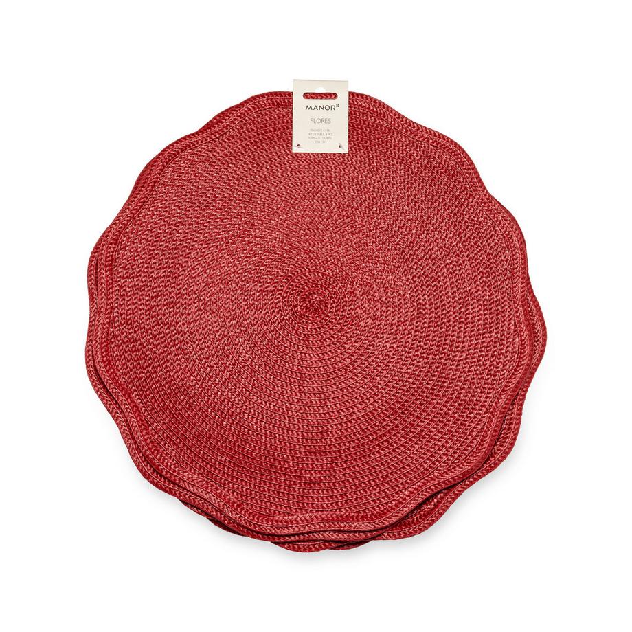 Manor Set de table, 4 pièces Flores 