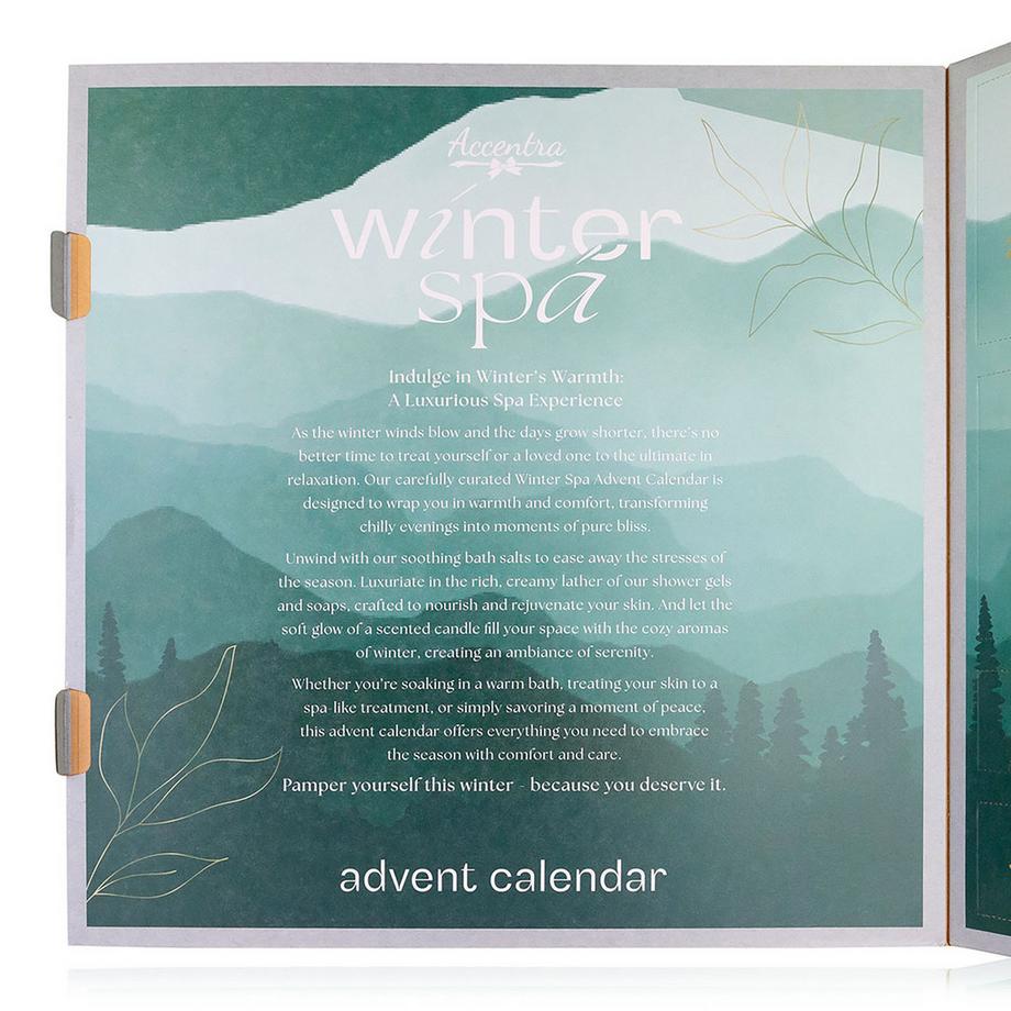 Accentra  Calendario dell'Avvento Winter Spa 
