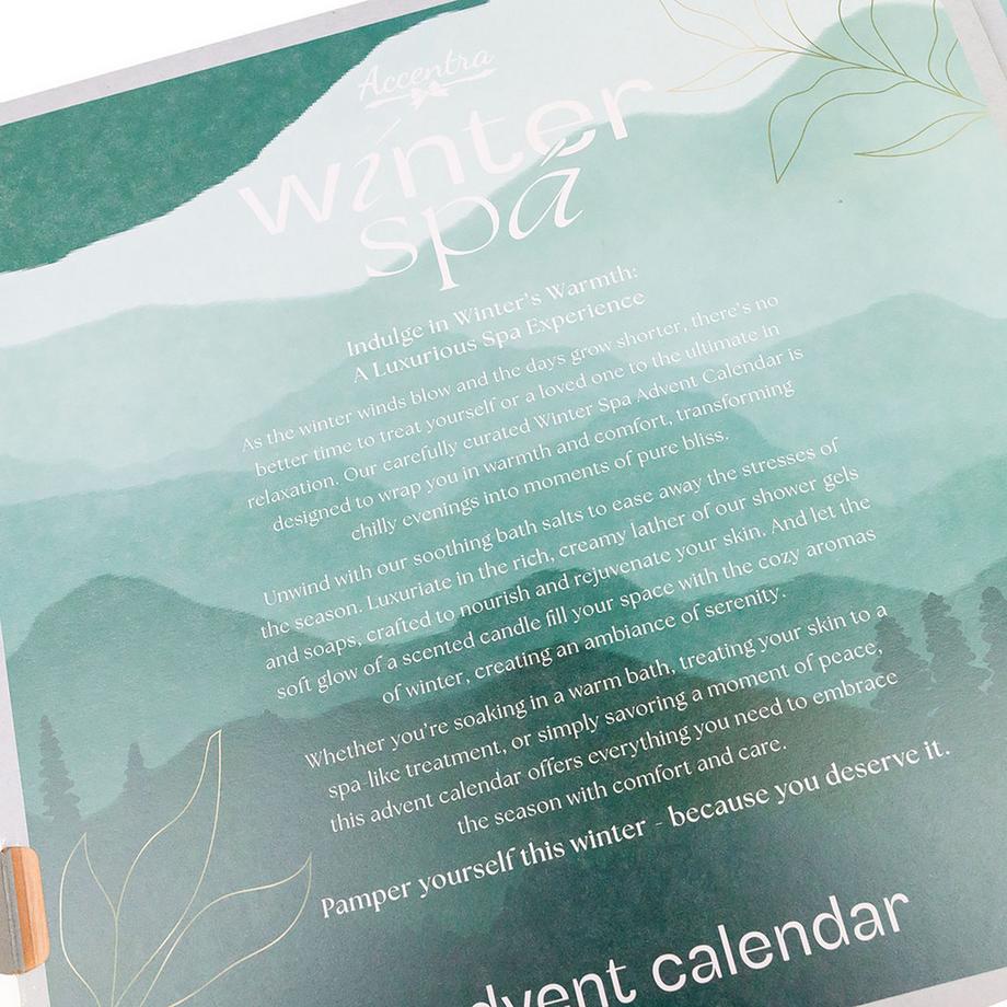 Accentra  Calendario dell'Avvento Winter Spa 